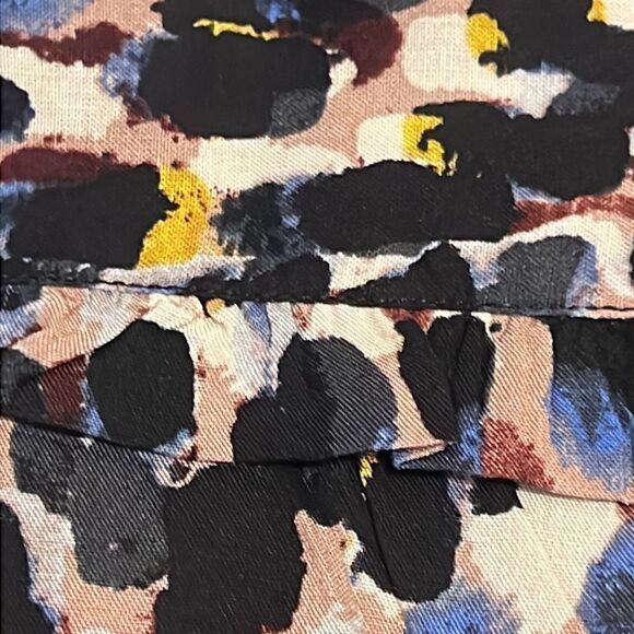 Beachlunchlounge Piper Ecovero Top Multicolored Abstract Blouse D35 - Picture 13 of 13